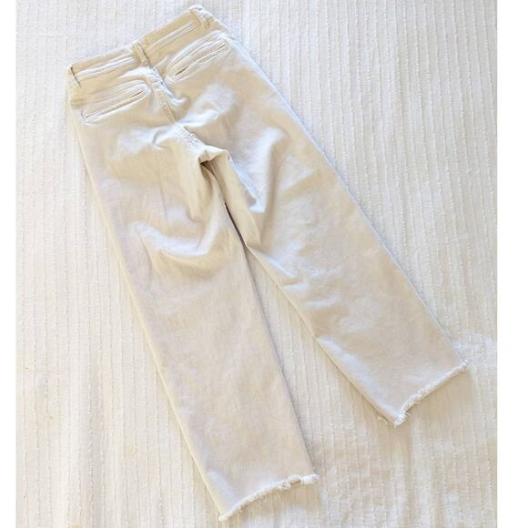 Copper Key Cropped Straight Cream Pants size 3 - Picture 2 of 4